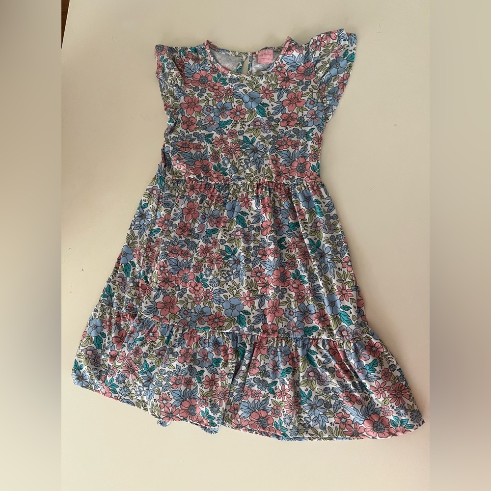 Cat & Jack Floral Dress - Pink, Blue, Green